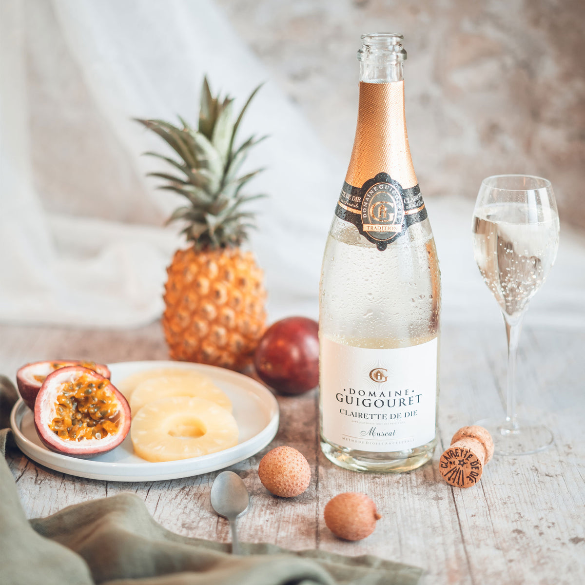 Domaine Guigouret Clairette de Die, Muscat BIO